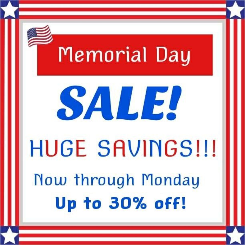 Memorial Day Sale